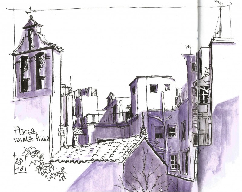 Iniciación al Sketching. Trucos de dibujo. - Sketch-barcelona