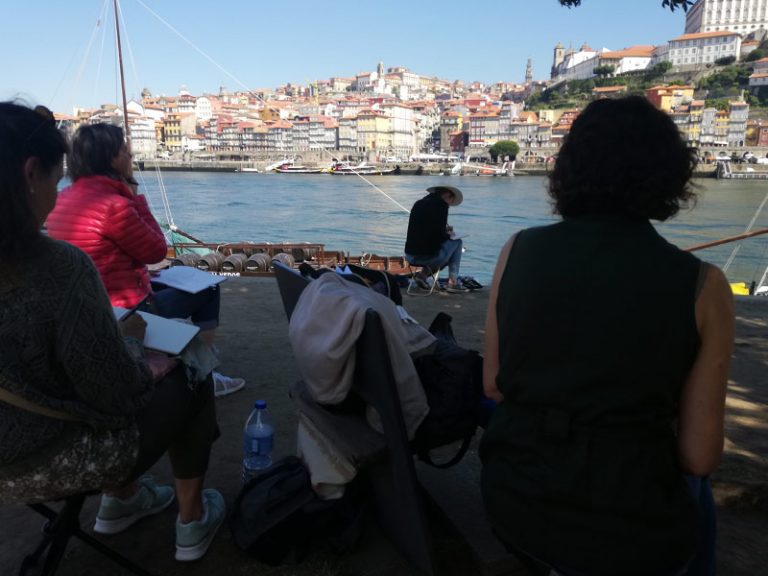 Sketching-in-porto